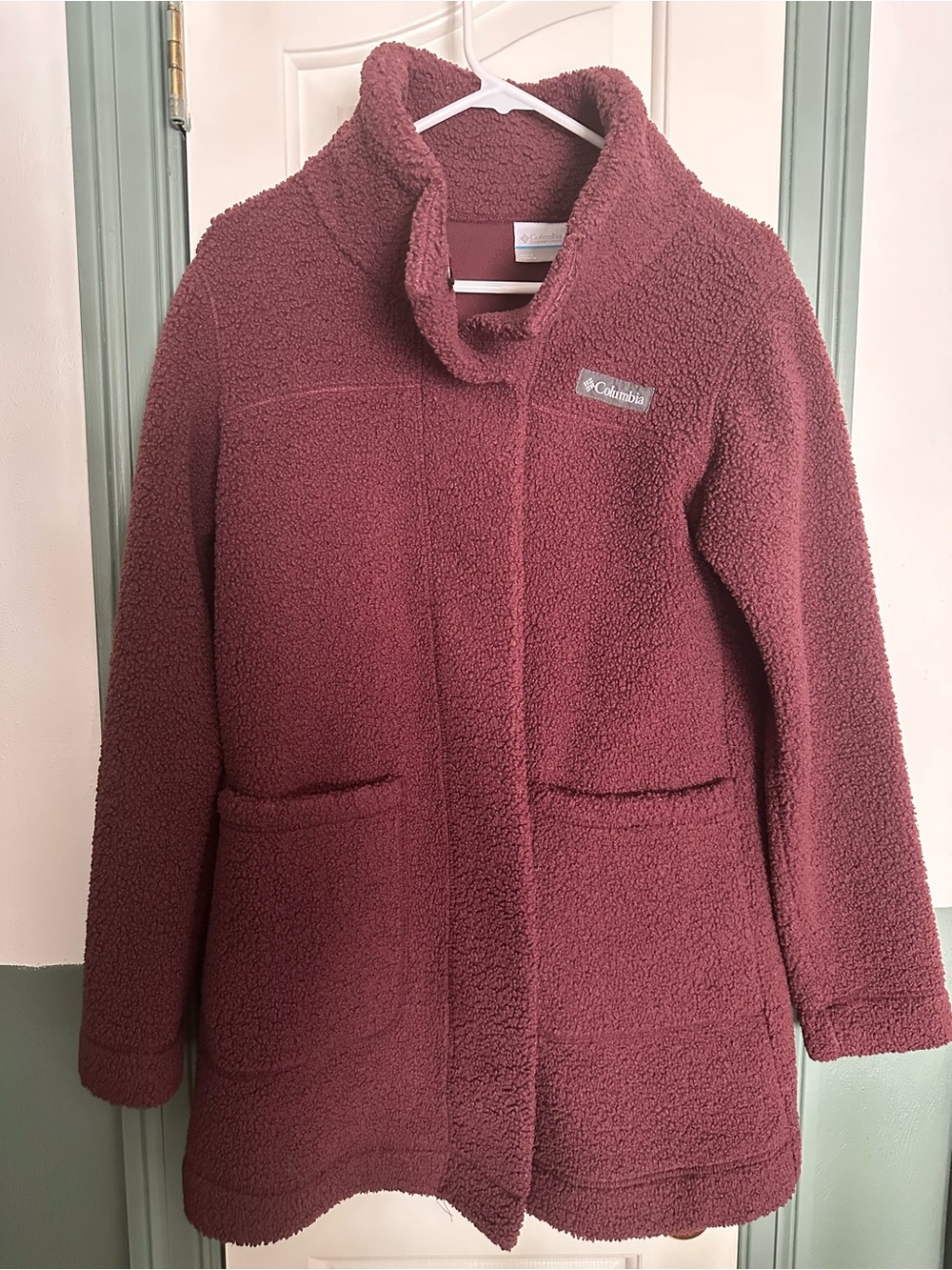Columbia Women's Teddy Sherpa Jacket in Mauve